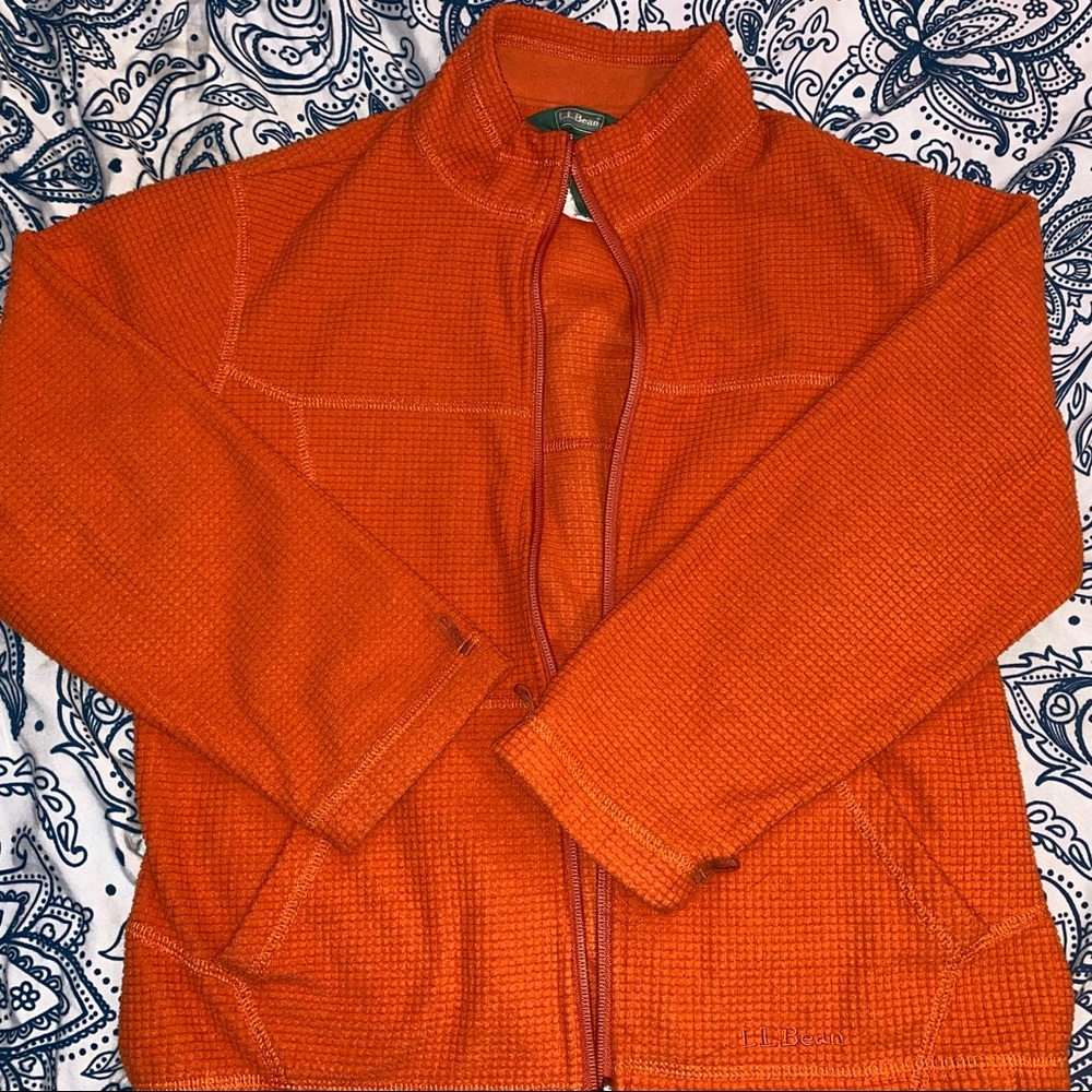 Vintage ll bean zip up jacket
